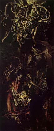 Kopie von El Greco, Anbetung der Hirten